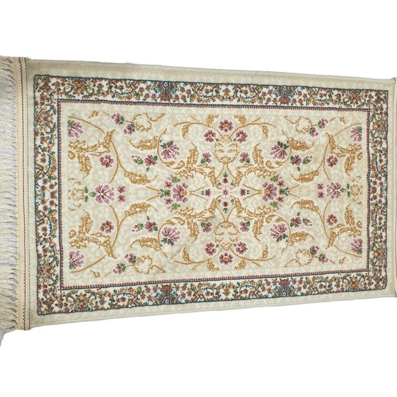 New Turkish 100% Wool Rug Doormat Pink Brown 2x1 Cotton base 221118AMNFTP10CPBB